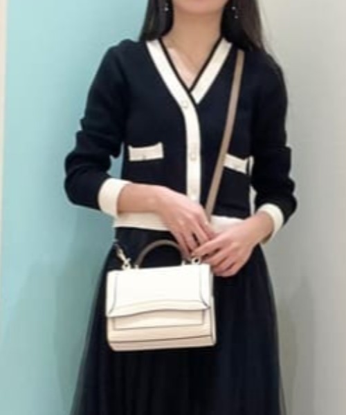 & chouette（アンドシュエット） ショルダーバッグ バッグ バイカラー 