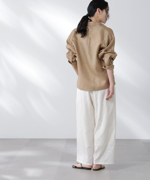 NANO universe（ナノ・ユニバース） パンツ made in india カット