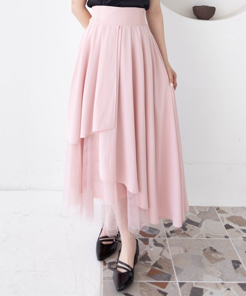 CLEAR BASIC スカート 「低身長対応／サイズ展開あり」チュール