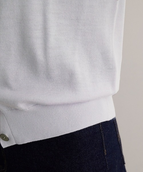 「MADEMOISELLE ROPE'」 ニットカーディガン 38 ブラウン レディース_画像2