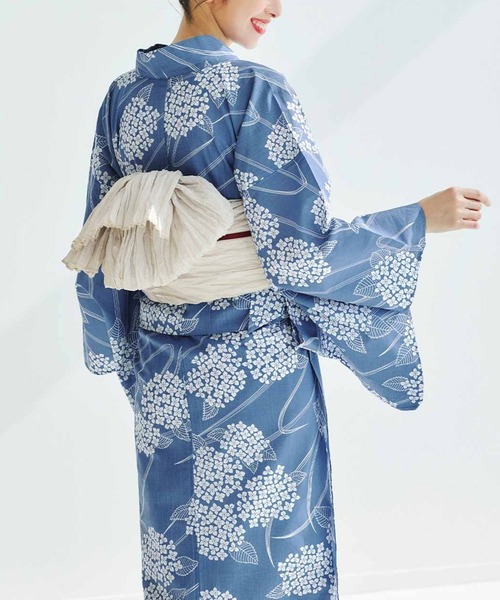 IEDIT（イディット） 浴衣 着付けいらずでさっと着られる 大人の粋な二