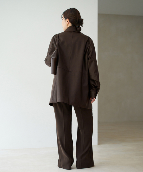 plage スラックス パンツ 「追加」washable straight 3