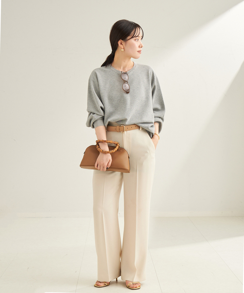 plage スラックス パンツ 「追加」washable straight 3