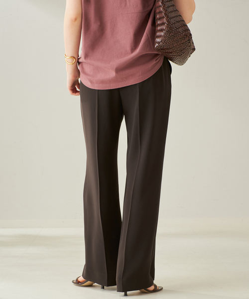 plage スラックス パンツ 「追加」washable straight 3