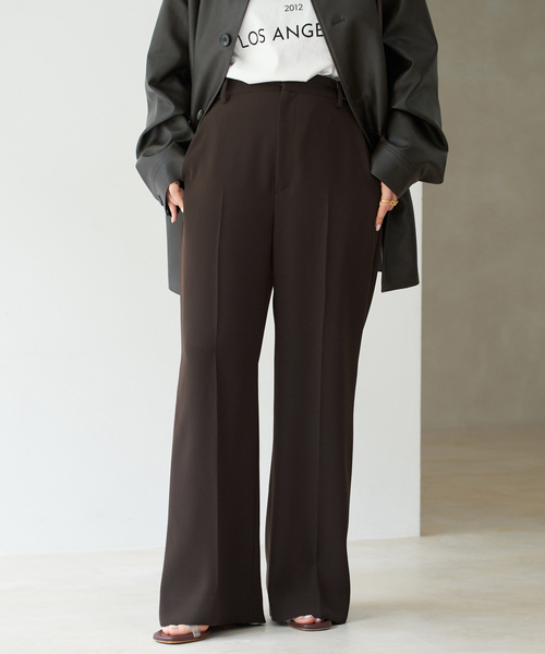 plage（プラージュ） スラックス パンツ 「追加」washable straight