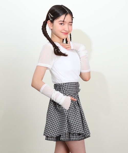 PINKHUNT（ピンクハント） tシャツ キャミソール付き シースルーT