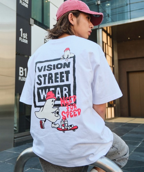 VISION STREET WEAR tシャツ ∴WEGO/「25年春夏新作」別注VISION