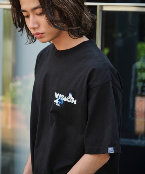 VISION STREET WEAR tシャツ ∴WEGO/「25年春夏新作」別注VISION