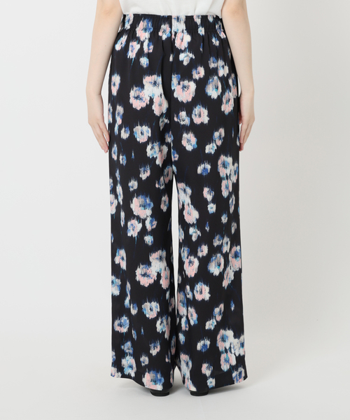 IENA フラワー柄パンツ IENA パンツ シェードフラワーパンツ レディース : ZOZOTOWN