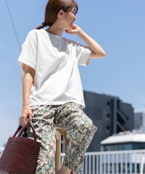 「URBAN RESEARCH DOORS」 半袖Tシャツ MEDIUM オフホワイト レディース