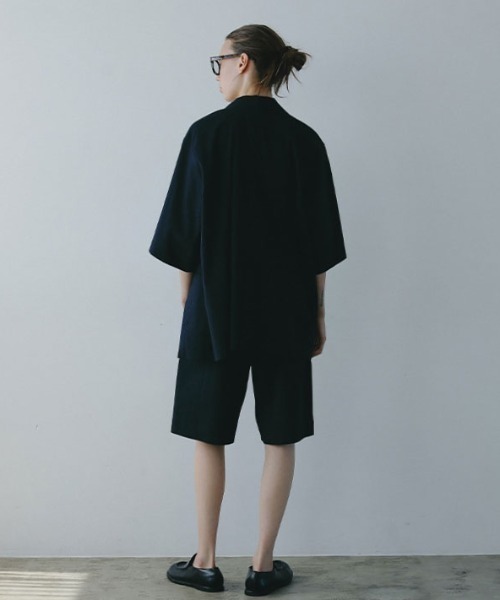 etre tokyo コットンリネンハーフパンツ　M エトレ　完売 ETRE TOKYO パンツ コットンリネンハーフパンツ レディース