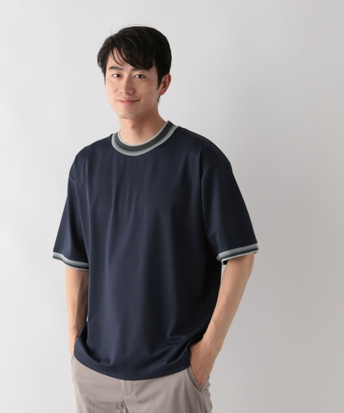 GLOBAL WORK（グローバルワーク） tシャツ ニット切り替え/ポンチT