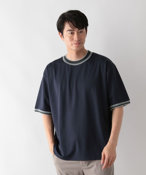 GLOBAL WORK（グローバルワーク） tシャツ ニット切り替え/ポンチT