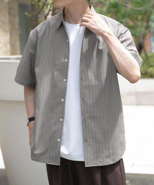 シャツ Multi Stripes R.Collar shirts メンズ | ITEMS URBANRESEARCH | 01