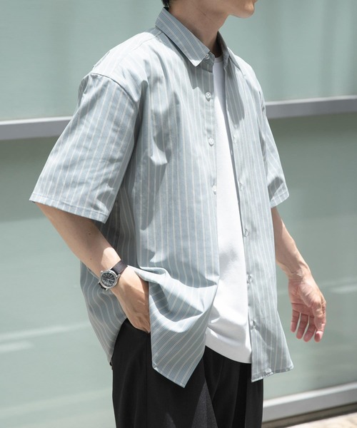 シャツ Multi Stripes R.Collar shirts メンズ | ITEMS URBANRESEARCH | 07