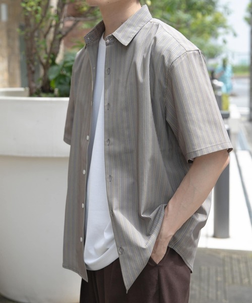 シャツ Multi Stripes R.Collar shirts メンズ | ITEMS URBANRESEARCH | 11