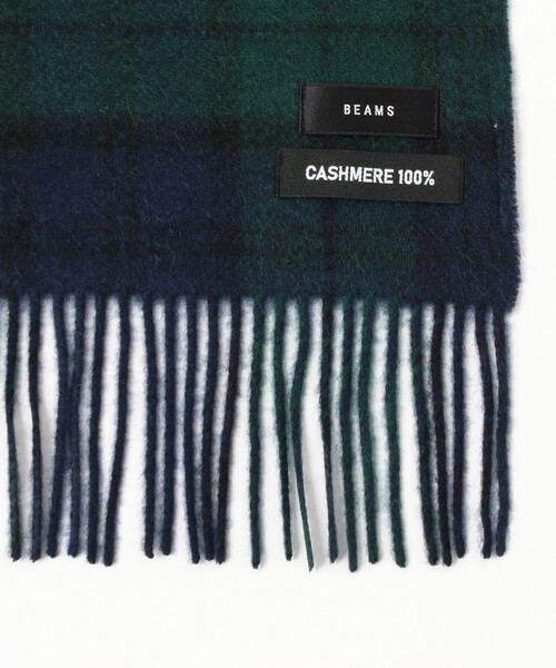BEAMS（ビームス） マフラー カシミヤ リバーシブル マフラー メンズ