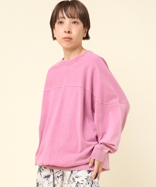 「RNA-N」 長袖カットソー MEDIUM ピンク レディース