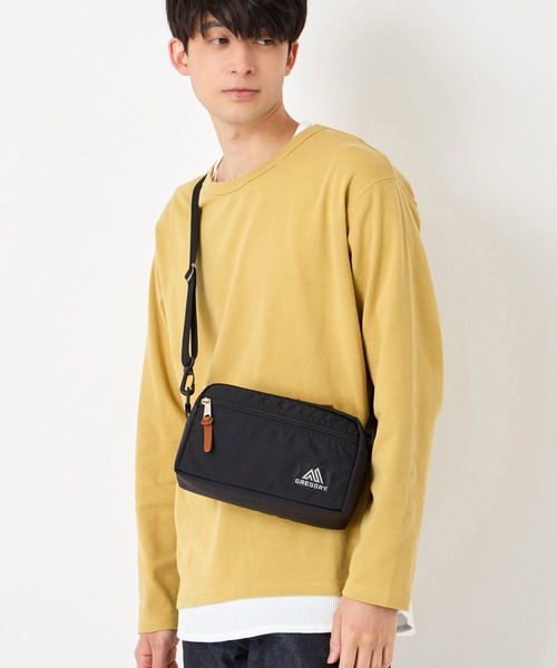 GREGORY パデッドショルダー M レオパード GREGORY ショルダーバッグ パデッドショルダーポーチM PADDED