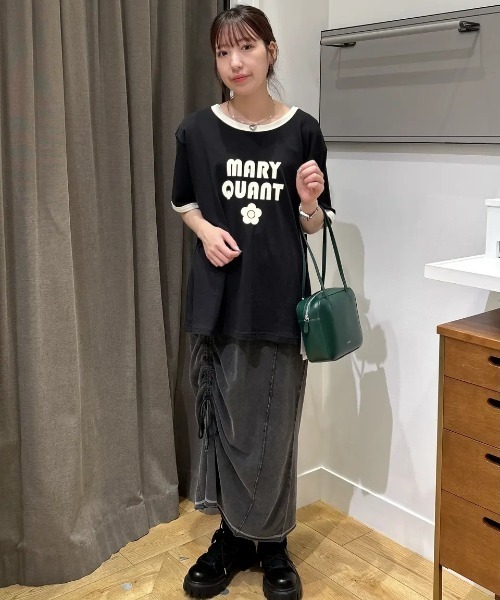 MARY QUANT tシャツ マリークワント mary quant 「イエロー