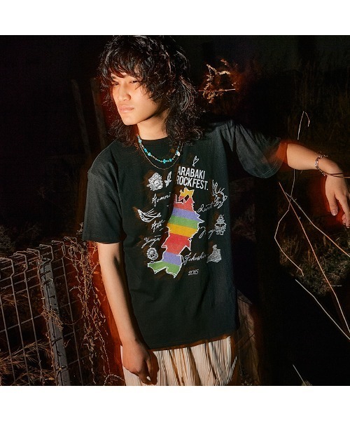 glamb（グラム） tシャツ ARABAKI ROCK FEST.×glamb T-SHIRT メンズ