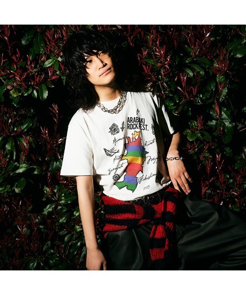 glamb（グラム） tシャツ ARABAKI ROCK FEST.×glamb T-SHIRT メンズ