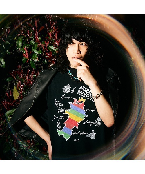 glamb（グラム） tシャツ ARABAKI ROCK FEST.×glamb T-SHIRT メンズ