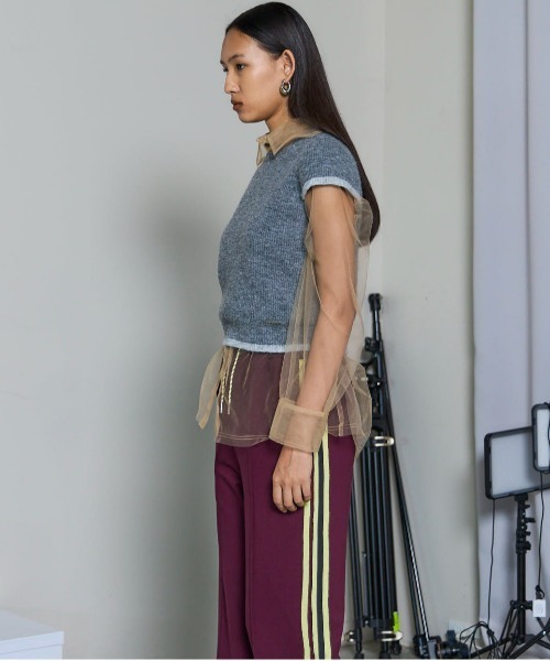 MAISON SPECIAL（メゾンスペシャル） ニット セーター Cap Sleeve Knit