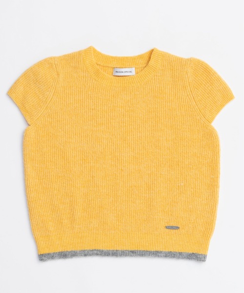 MAISON SPECIAL（メゾンスペシャル） ニット セーター Cap Sleeve Knit