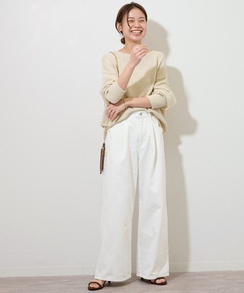 JOURNAL STANDARD relume ワイドデニム 2023ss 38 JOURNAL STANDARD relume 「JOURNAL relume」 デニムパンツ 38