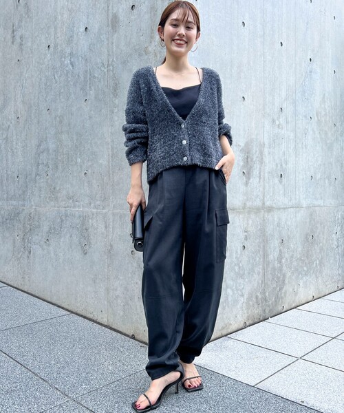 「NOLLEY'S」 カーゴパンツ 36 オリーブ レディース