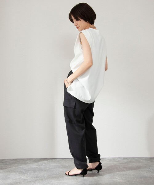 「NOLLEY'S」 カーゴパンツ 36 オリーブ レディース