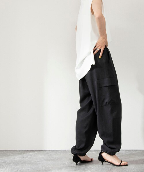 「NOLLEY'S」 カーゴパンツ 36 オリーブ レディース