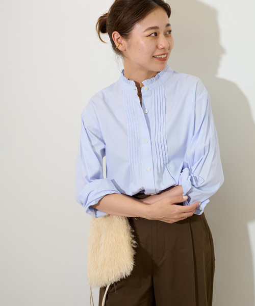 relume ブラウス JOURNAL STANDARD relume ブラウス シャツ 「追加2」T/R強撚