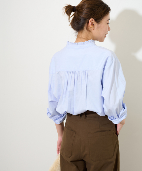JOURNAL STANDARD relume ブラウス シャツ 「追加」コットン