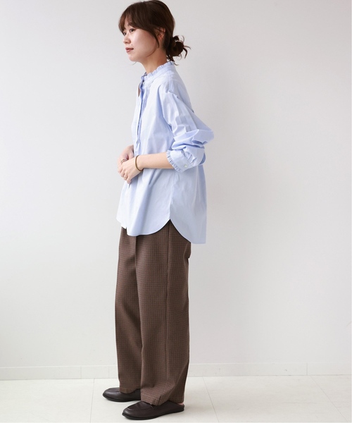 relume ブラウス JOURNAL STANDARD relume ブラウス シャツ 「追加2」T/R強撚