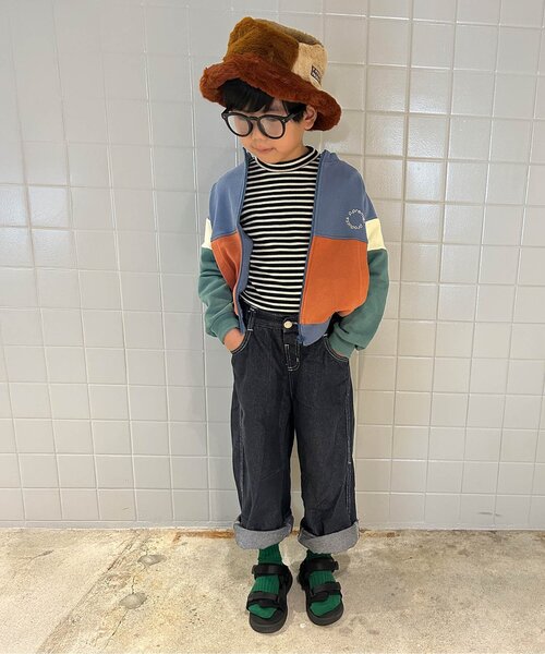 p.premier（ピードットプルミエ） 帽子 ハット マルチカラーファー