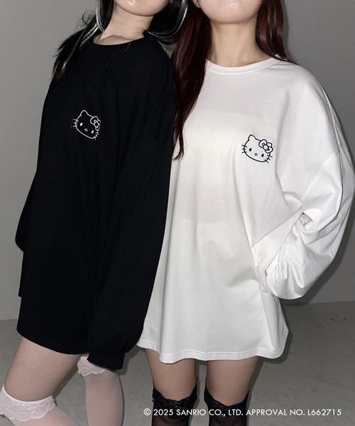 me+em select（ミームセレクト） tシャツ 「 HELLO KITTY × 」ハロー