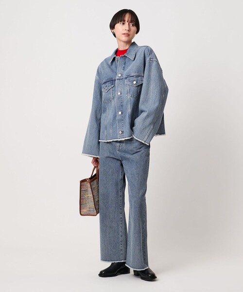 UNITED ARROWS カットオフ　デニムジャケット UNITED ARROWS デニムジャケット gジャン カットオフ レディース