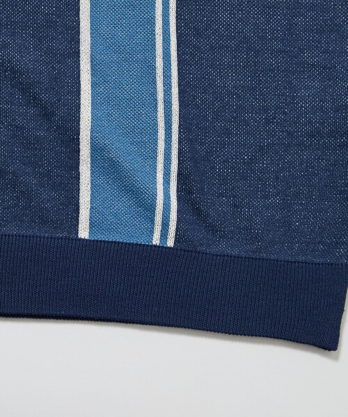 「FREAK'S STORE」 半袖ポロシャツ MEDIUM ブラック メンズ_画像5