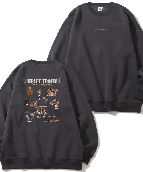 美品✨近年モデル ドゥロワー ツリ 裏毛 スウェット ロゴプリント 日本製 コットン裏毛 ロゴスウェット プルオーバー