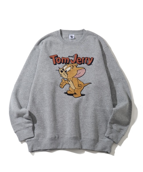 ミスエディ　クリーム色 イラスト入り 裏起毛トレーナー ミスエディ クリーム色 イラスト入り 裏起毛トレーナー ミスエディ