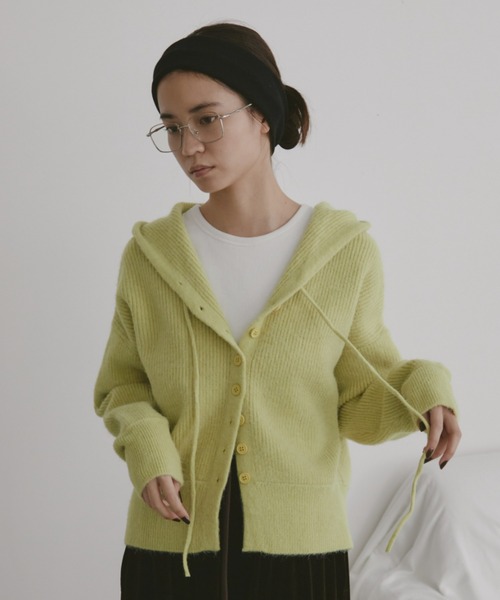 duei（デュイ） カーディガン フーディニットカーディガン レディース  