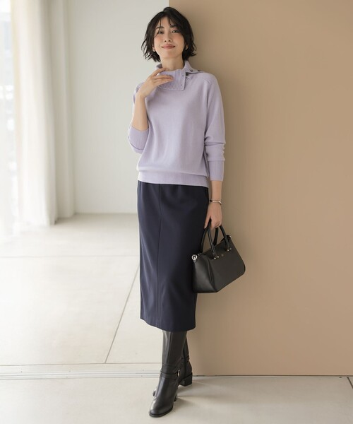 J.PRESS（J.プレス） ニット セーター CASHMERE BLEND 襟付き ニット
