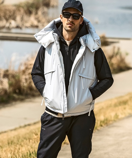 1PIU1UGUALE3 RELAX ダウンベスト ベスト × +phenix(ウノピゥウノウ