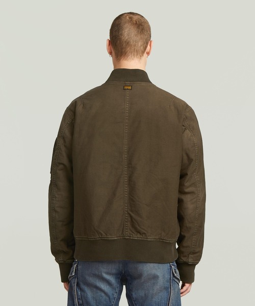 G-STAR RAW ma1 ma-1 GA-1 Washed Bomber/ヴィンテージライク