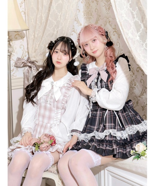 NOEMIE（ノエミー） ワンピース ハートビジューレースアップ