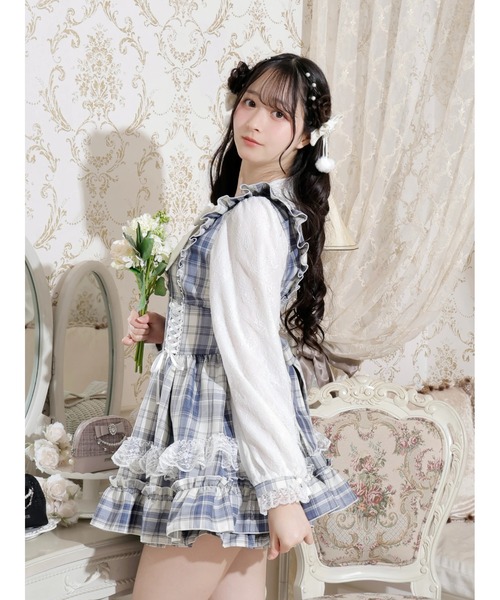 NOEMIE（ノエミー） ワンピース ハートビジューレースアップ