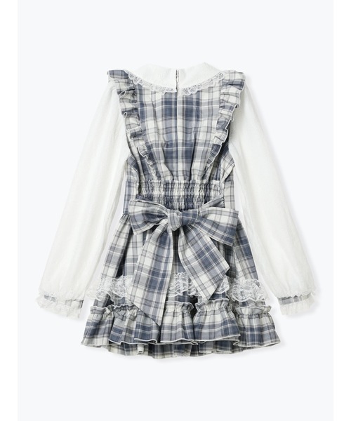 NOEMIE（ノエミー） ワンピース ハートビジューレースアップ