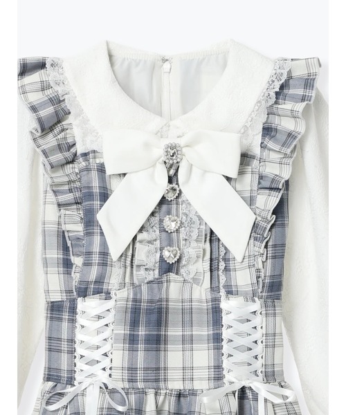 NOEMIE（ノエミー） ワンピース ハートビジューレースアップ